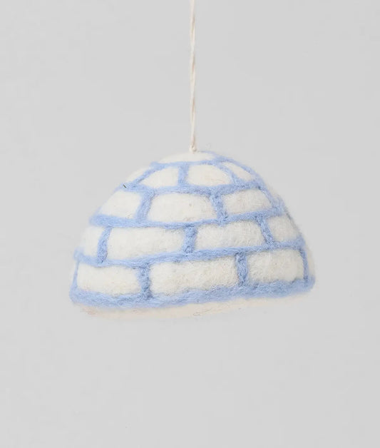 Vilten Kersthanger Frosty Cat - Wrap