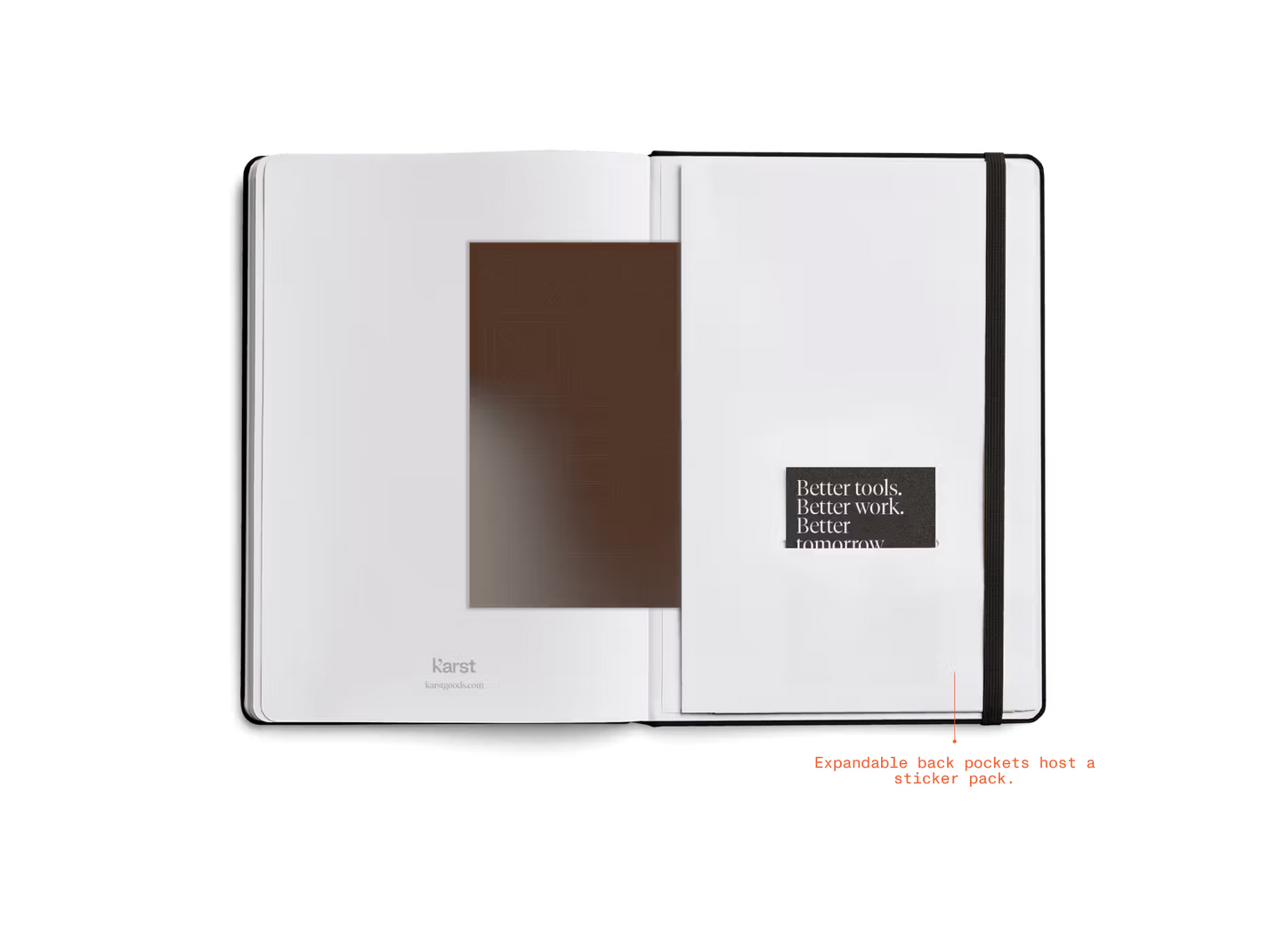 Karst 2026 Daily Planner Volume Set - Ebony