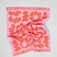 Theedoek Super Clean Roze Bloemen - Wrap