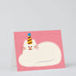 Wrap Wenskaart - 'Birthday Cat'