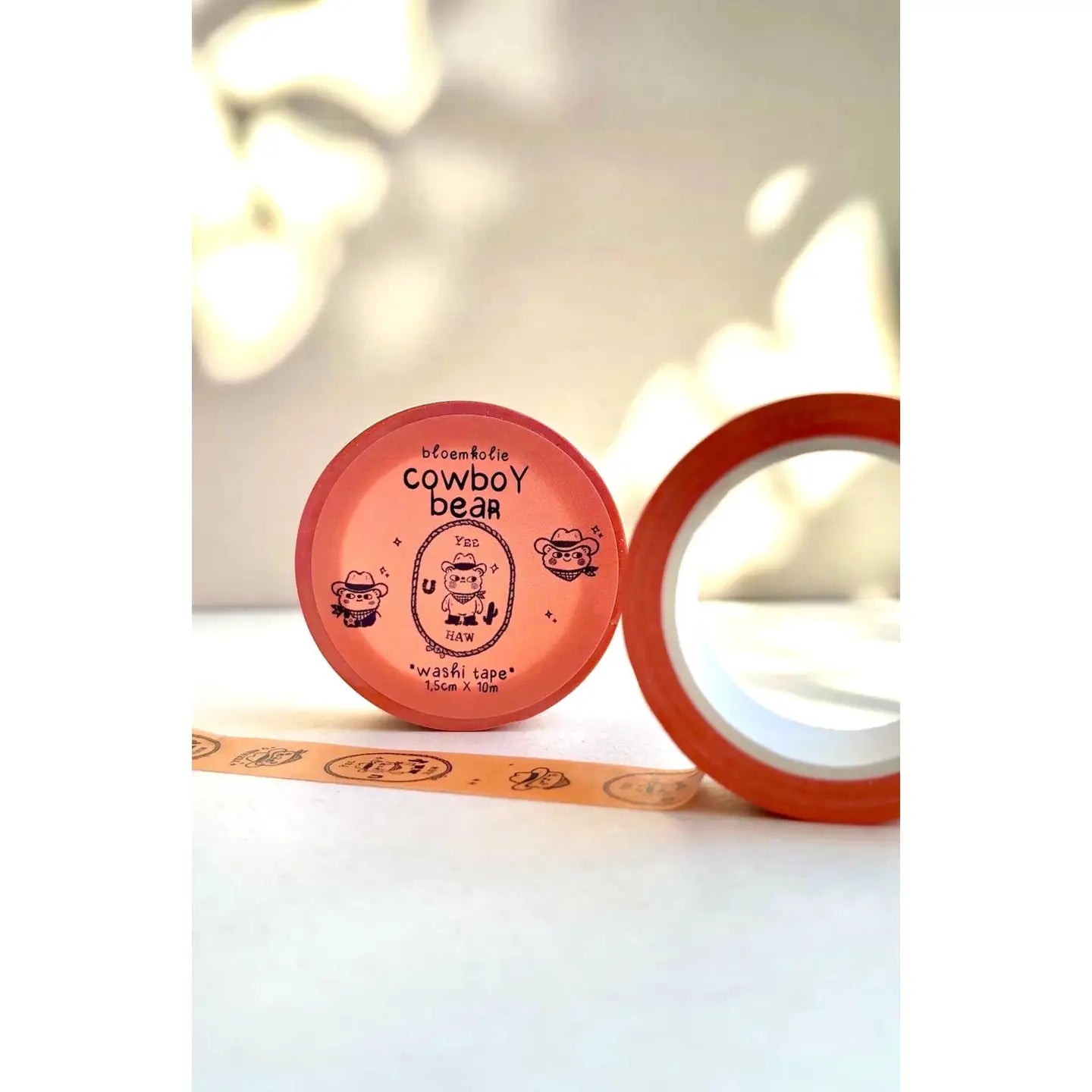 Washi Tape Cowboy beer - Bloemkolie