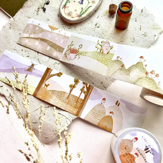 Nikki Dotti - Label rol Stickers 'Landscapes'