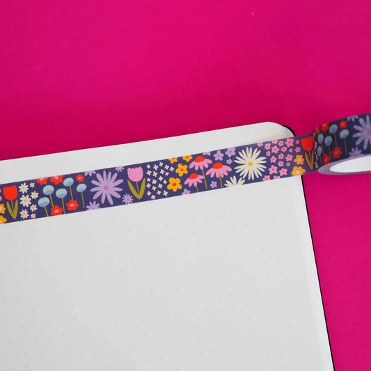 Nutmeg and Arlo Washi Tape - Flower Meadow