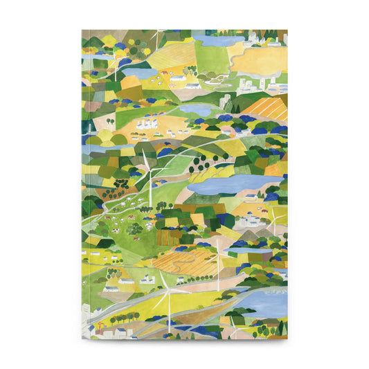 Petit Gramme Notitieboek Softcover - A5 Windmills (Blanco/Lined)
