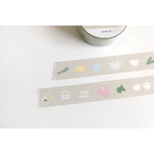 Suatelier Design Washi tape - Tea 01