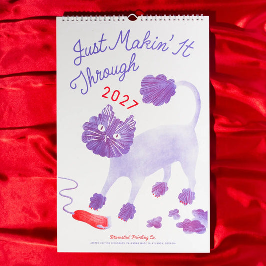 2027 Muurkalender Risoprint Limited Edition - Bromstad Printing Co.