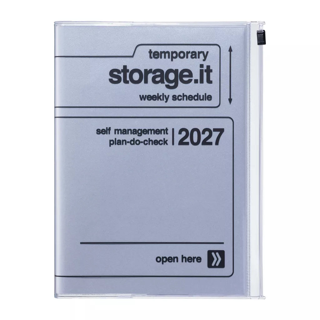 2027 Planner A5 Silver - Storage.it