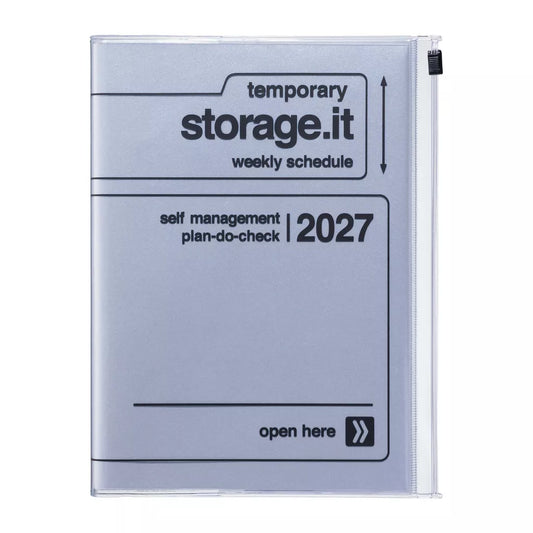 2027 Planner A5 Silver - Storage.it