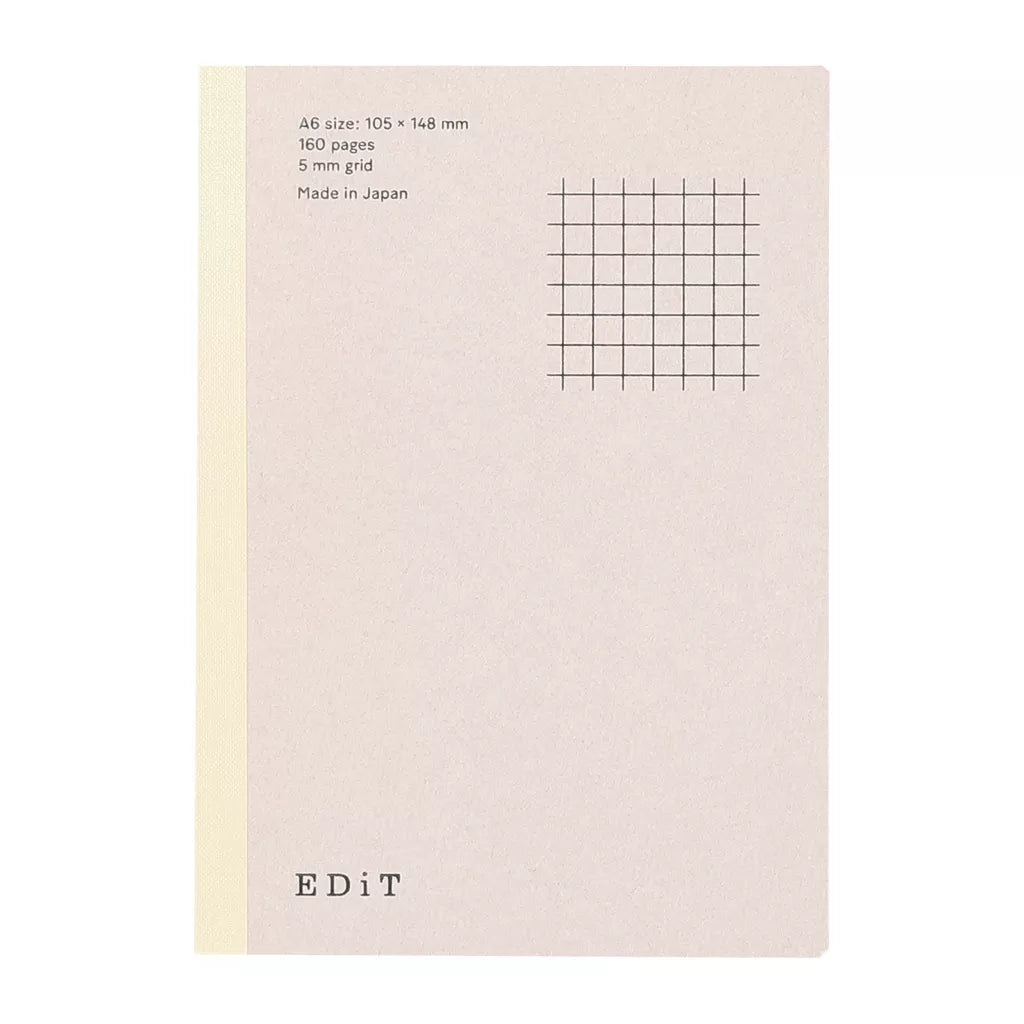 A6 notitieboek 5 mm Grid EDiT - Mark's Inc.