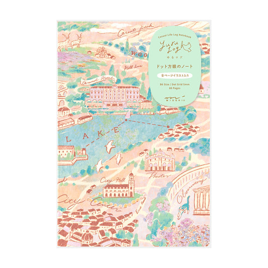 Notitieboek Midori Yuru Log - B6 Travel & Hotel