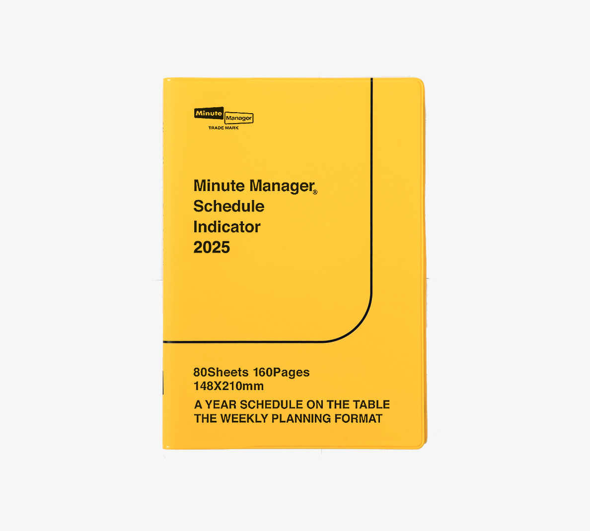 Hightide 2025 Minute Manager A5 - Yellow