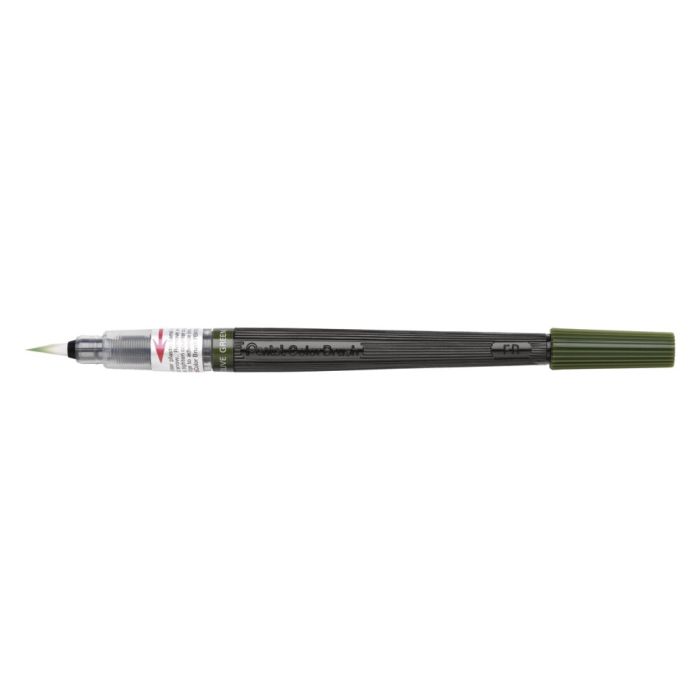 Pentel Brush Pen XGFL - Olive Green