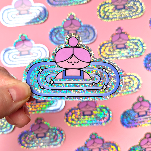 Hello Vonnie - Holografische Sticker 'Swimming'