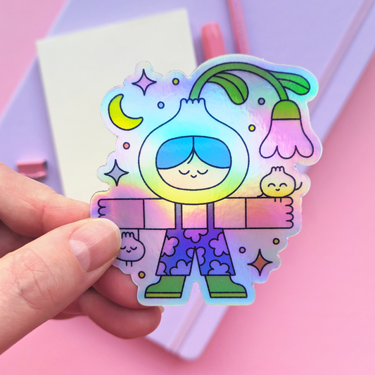 Hello Vonnie - Holografische Sticker 'Bulb'