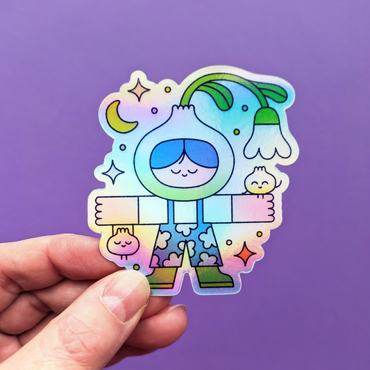 Hello Vonnie - Holografische Sticker 'Bulb'