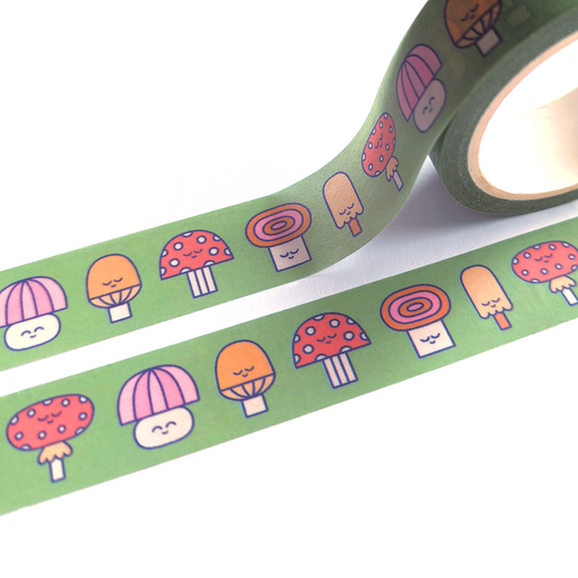 Hello Vonnie - Washi tape 'Fun Mushrooms'