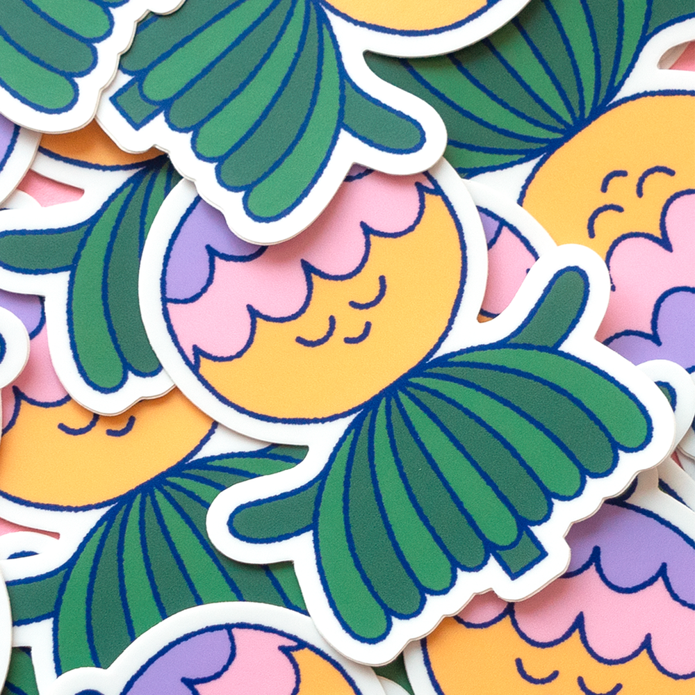 Hello Vonnie - Sticker 'Flower Friend'