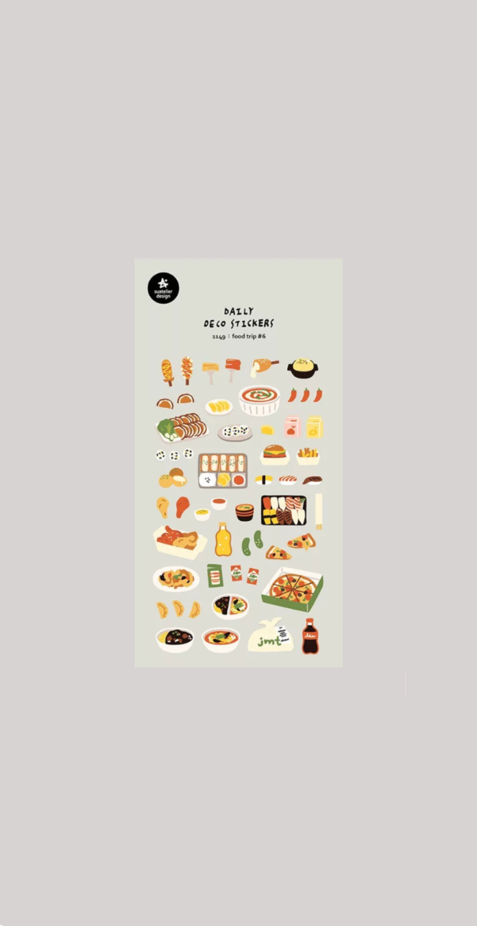 Stickers Food Trip #6 - Suatelier Design