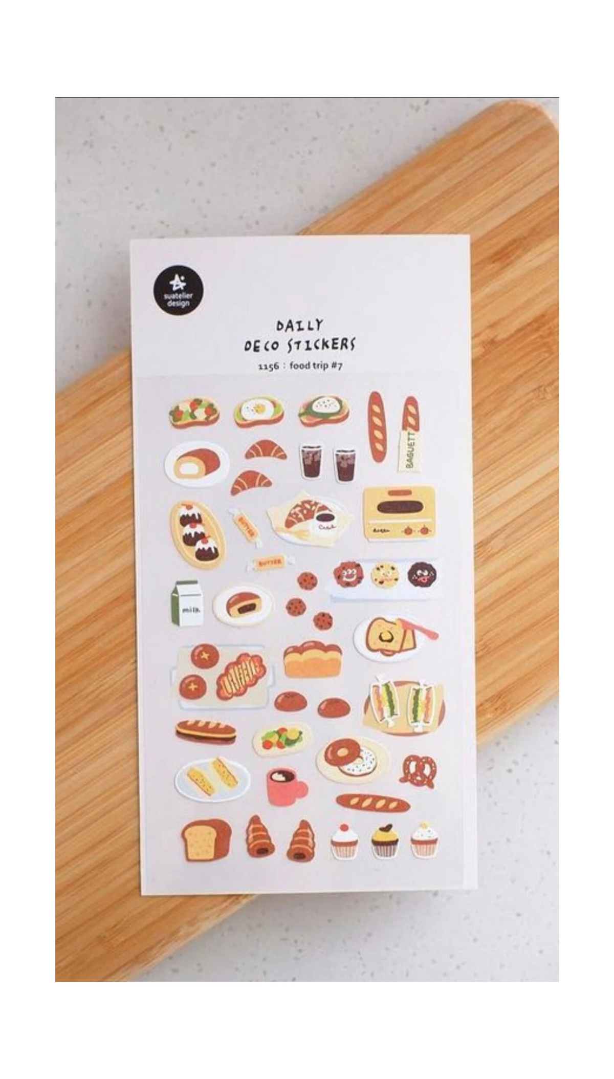 Stickers Food Trip #7 - Suatelier Design