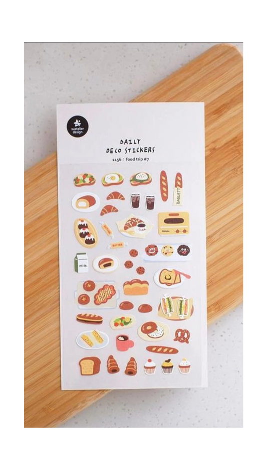 Stickers Food Trip #7 - Suatelier Design