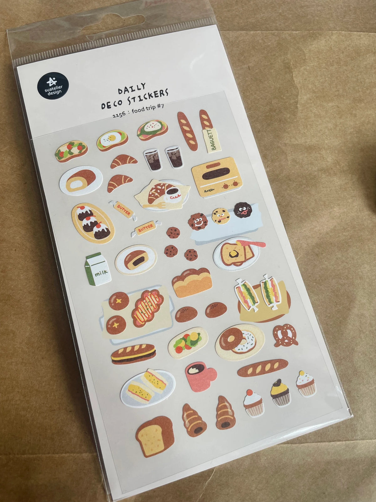 Stickers Food Trip #7 - Suatelier Design