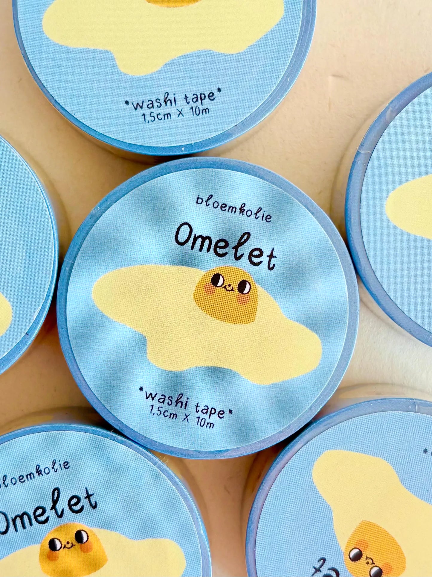 Washi Tape Omelett – Blumenkohl