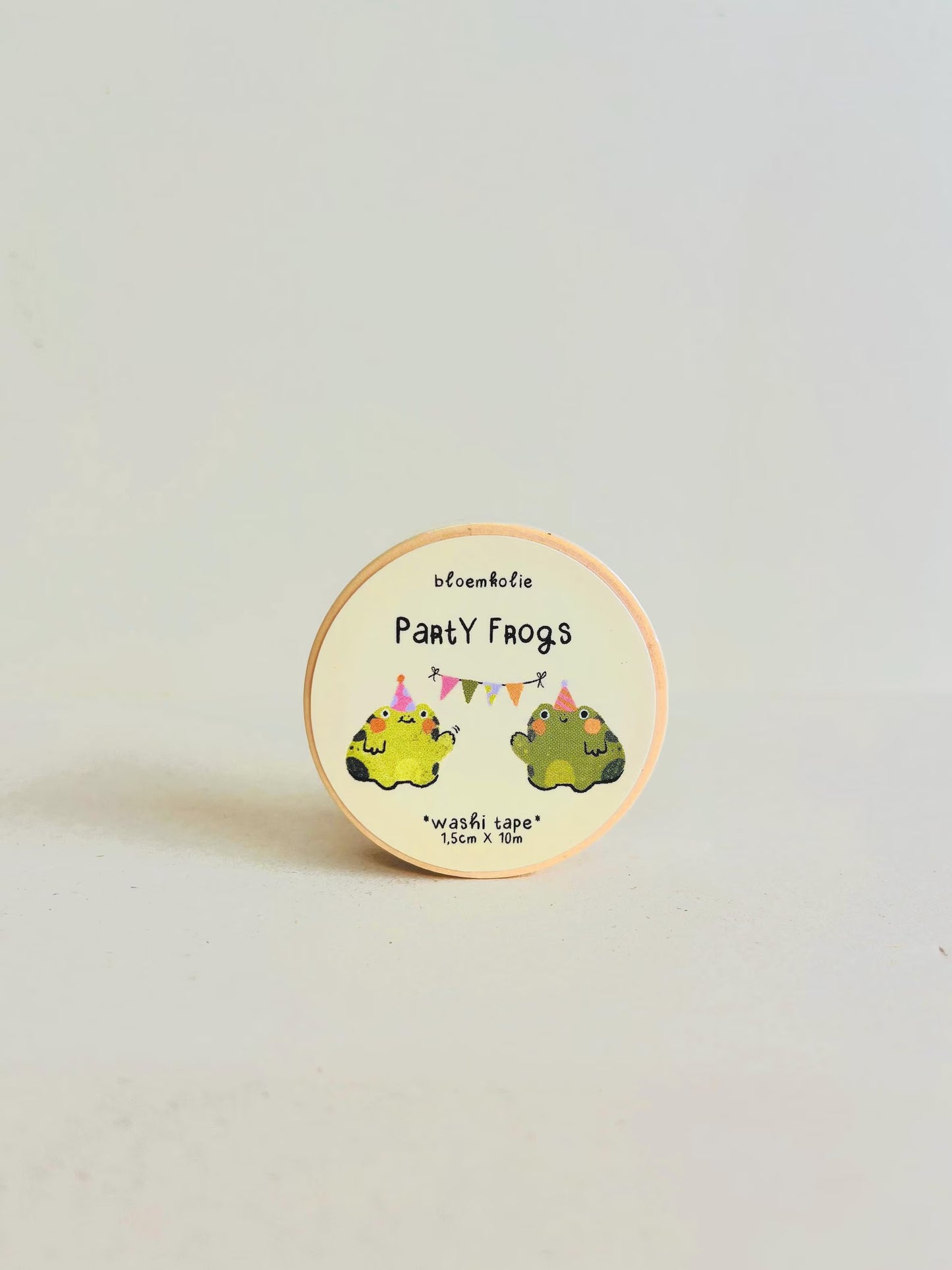 Washi Tape Party Frogs - Floral-themed