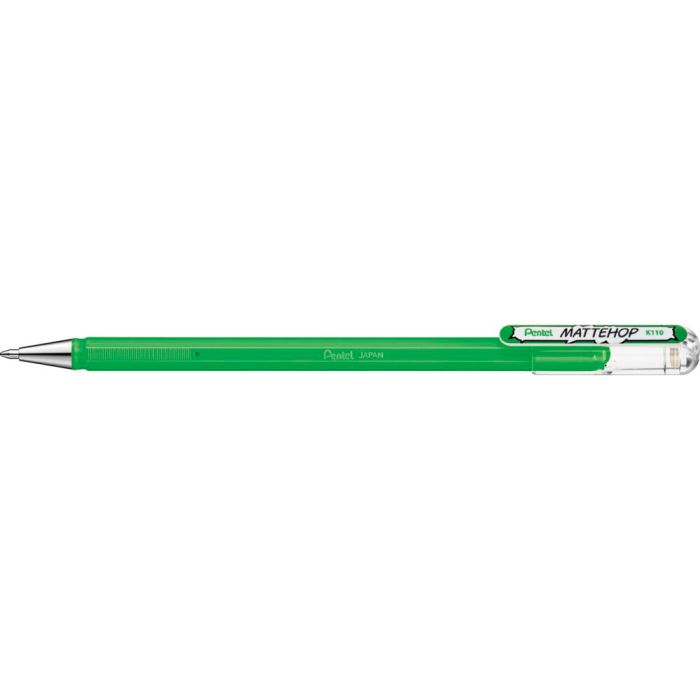 Pentel Gelroller Mattehop Gelpen - Green