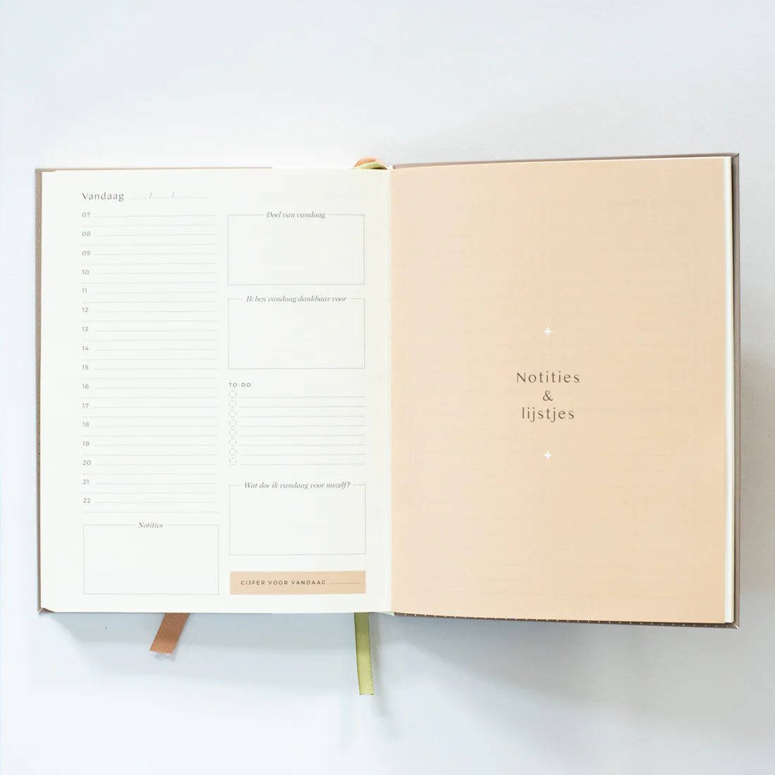 Leukigheidjes Dagplanner - Beige