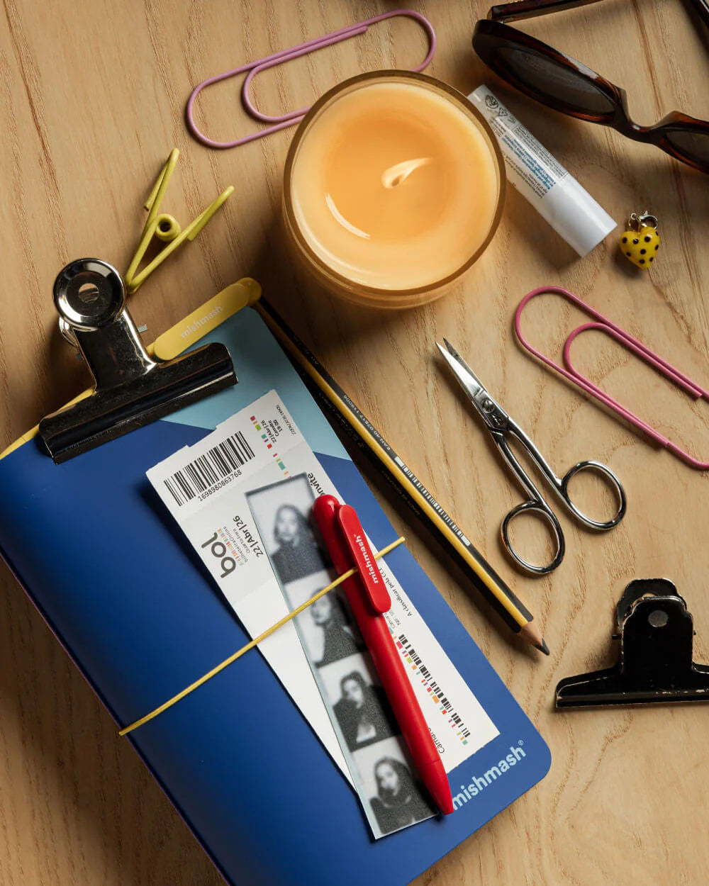 mishmash Log Cover - Cobalt Blue