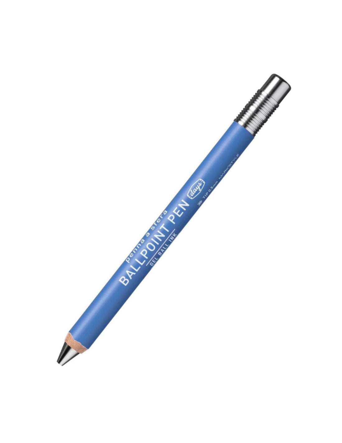 Wooden Gel Ballpoint Pen 0.5 Blue - Mark’s Days