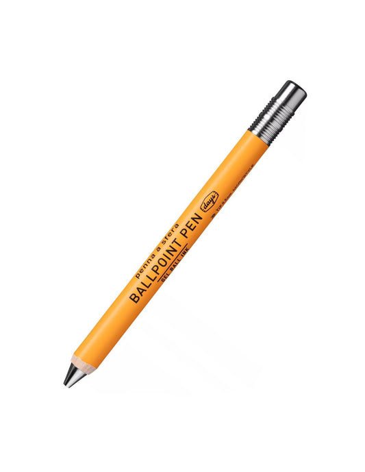 Wooden Gel Ballpoint Pen 0.5 Orange - Mark’s Days