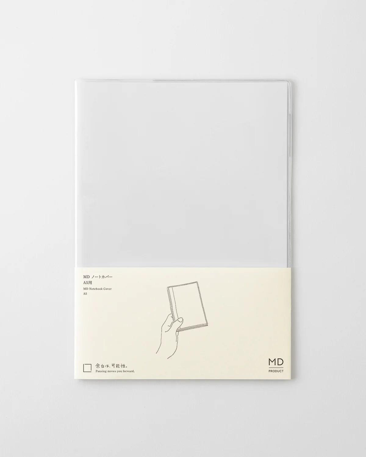 Midori MD Clear Cover A5 Notizbuch
