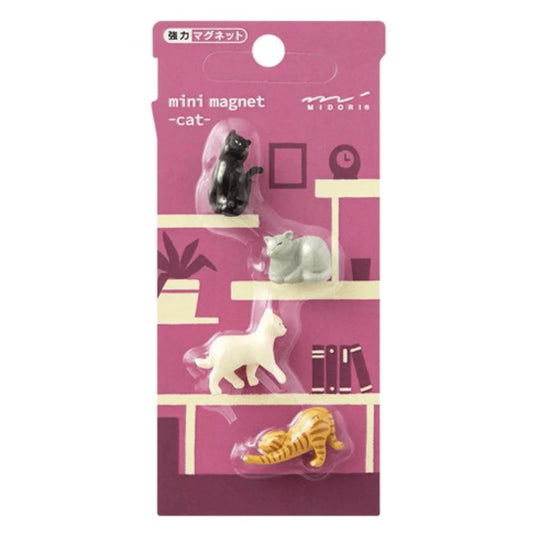 Midori - Mini Magnets Cats