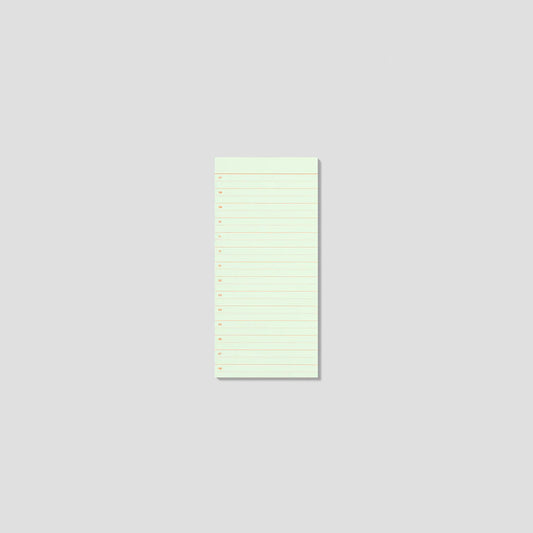mishmash Undated Notepad - Small Time-Block