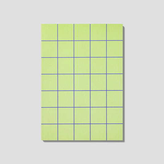 mishmash Undated Large A4 planner Monthly - Solid Lime