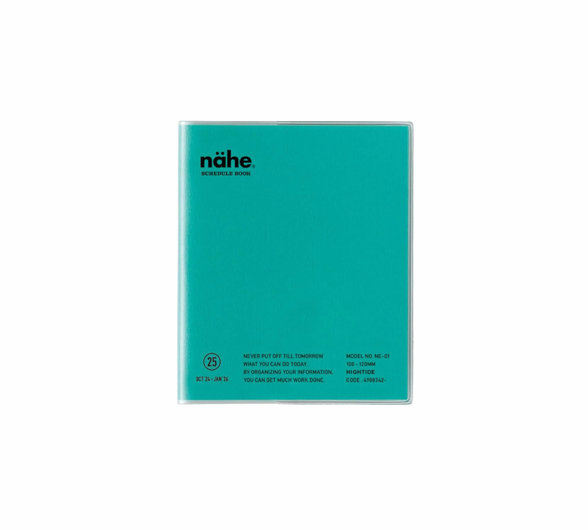 Nähe - 2025 Monthly Diary Square Mint 10x12