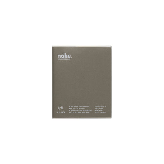 Hightide Planner 2027 Monthly Diary Square 10x12 - Gray *coming soon*