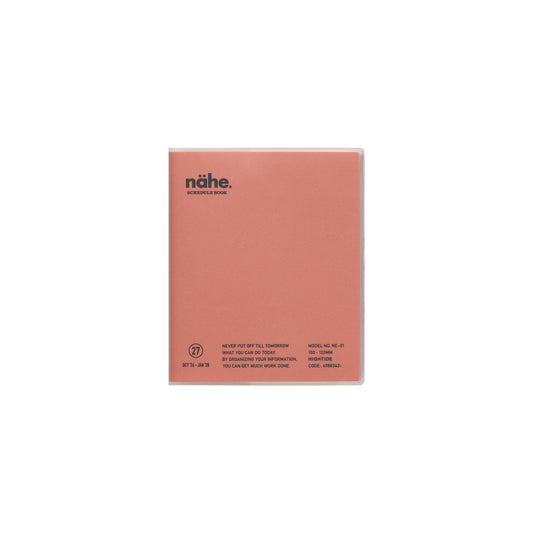 Hightide Planner 2027 Monthly Diary Square 10x12 - Pink *coming soon*