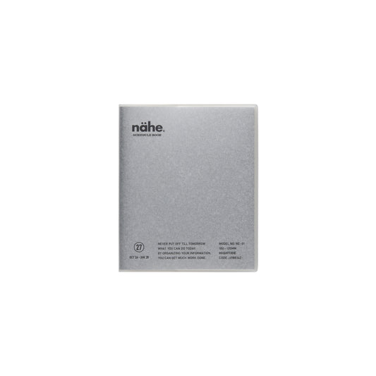 Nähe 2027 Monthly Diary Square Silver 10x12 *coming soon*