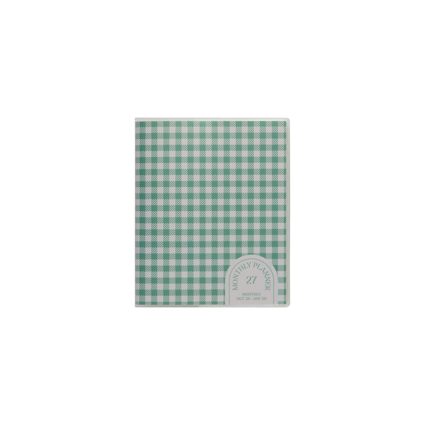 Hightide Planner 2027 Diary Glow Check Square - Green
