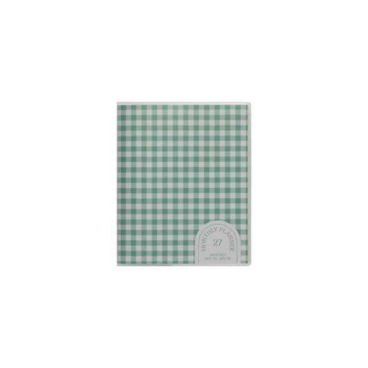 Hightide Planner 2027 Diary Glow Check Square - Green