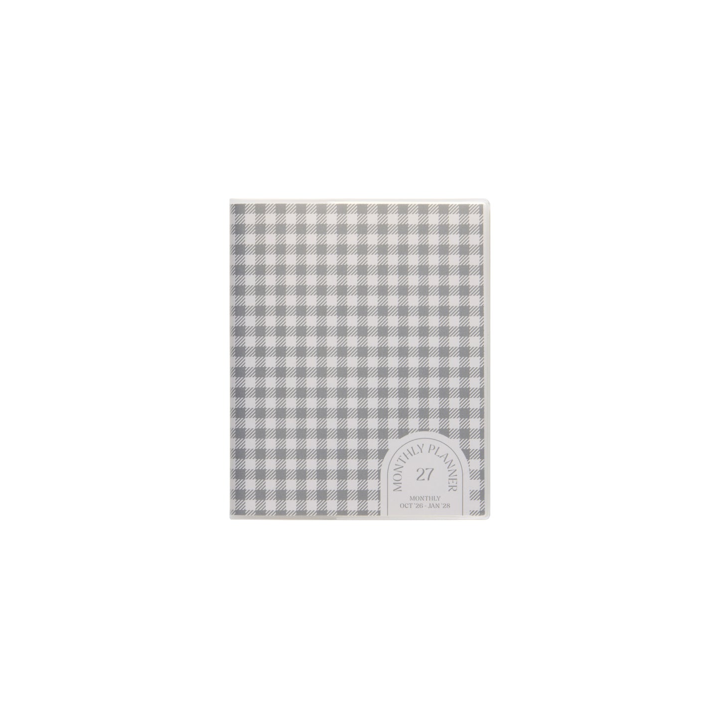 Hightide Planner 2027 Diary Glow Check Square - Grey