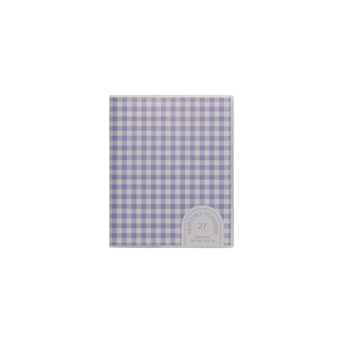 Hightide Planner 2027 Diary Glow Check Square - Lavender