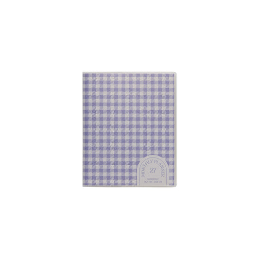 Hightide Planner 2027 Diary Glow Check Square - Lavender