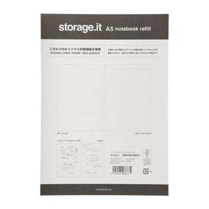 Storage.it Navulling - A5 Notebook Refill