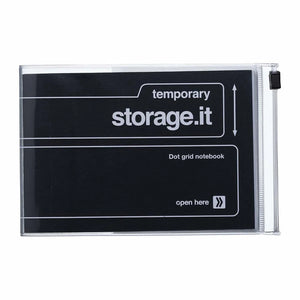 Storage.it - Mini Desk Notitieboek A6 Black