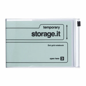 Storage.it - Mini Desk Notitieboek A6 Mint Green