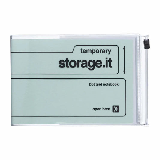 Storage.it - Mini Desk Notitieboek A6 Mint Green