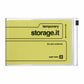 Storage.it – Mini-Schreibtisch-Notizbuch A6 Neo Citron
